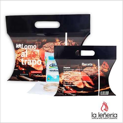 Kit de lomo al trapo contenido