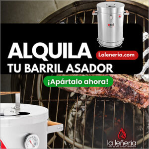 Alquila tu barril asador