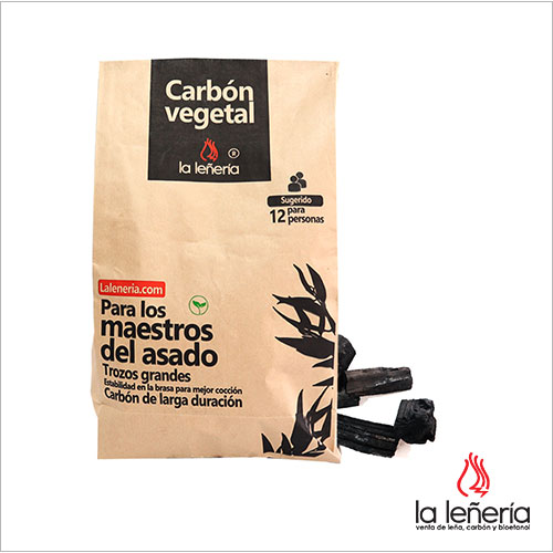 Carbón Vegetal bolsa ecológica x 1