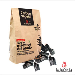 Carbón vegetal con bolsa ecológica