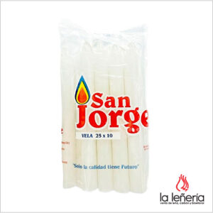 Velas blancas en diferentes presentaciones