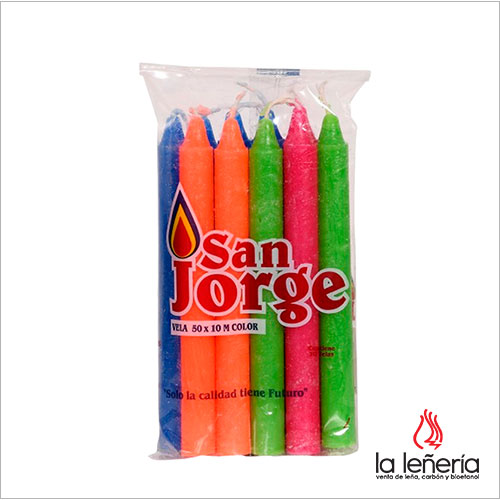 Velas de Colores en diferentes presentaciones