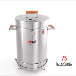 Barril asador acero inoxidable mediano